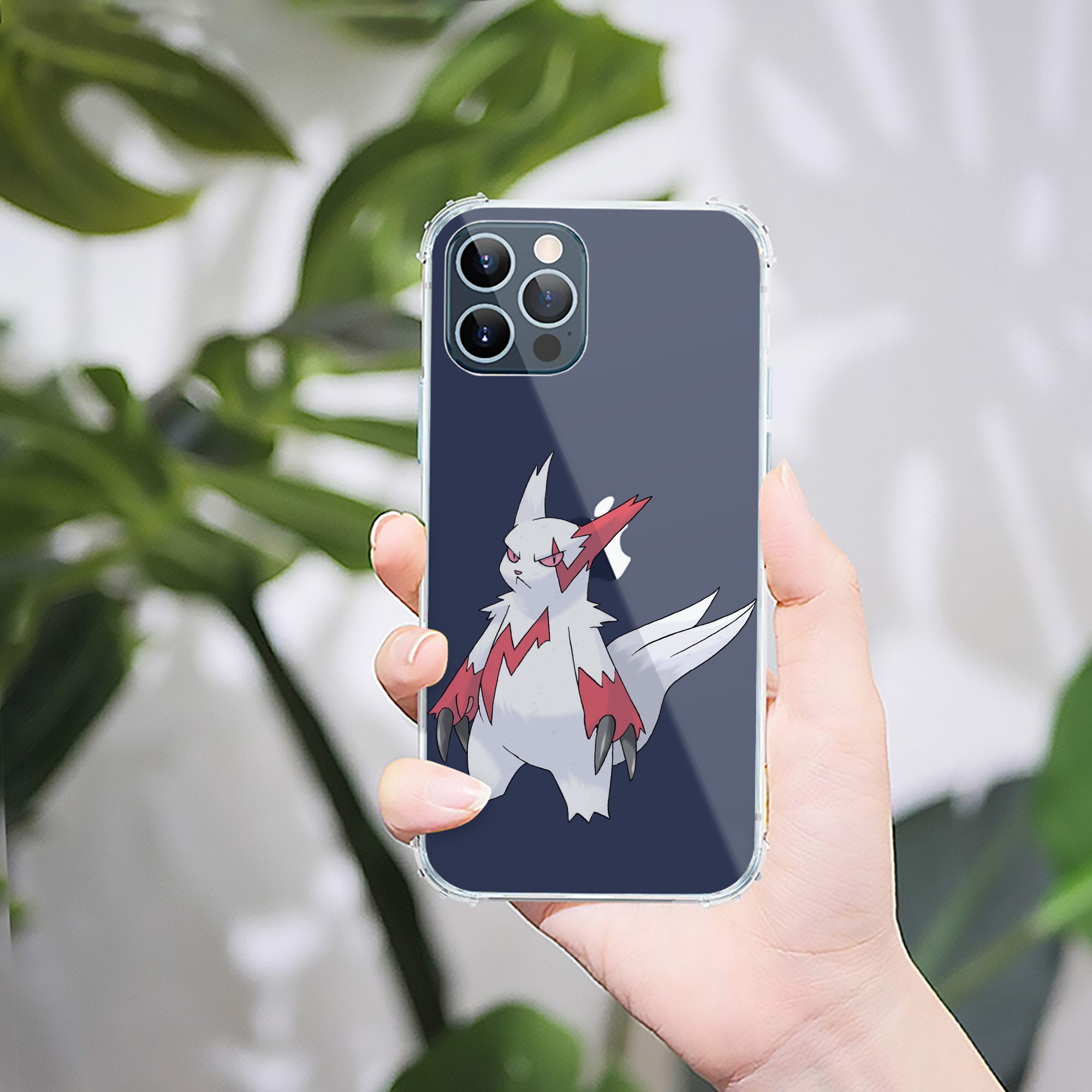 （画像用） ポケットモンスター Pokémon 【iPhone 12シリーズ対応】透明スマホケース（クリアソフトケース）